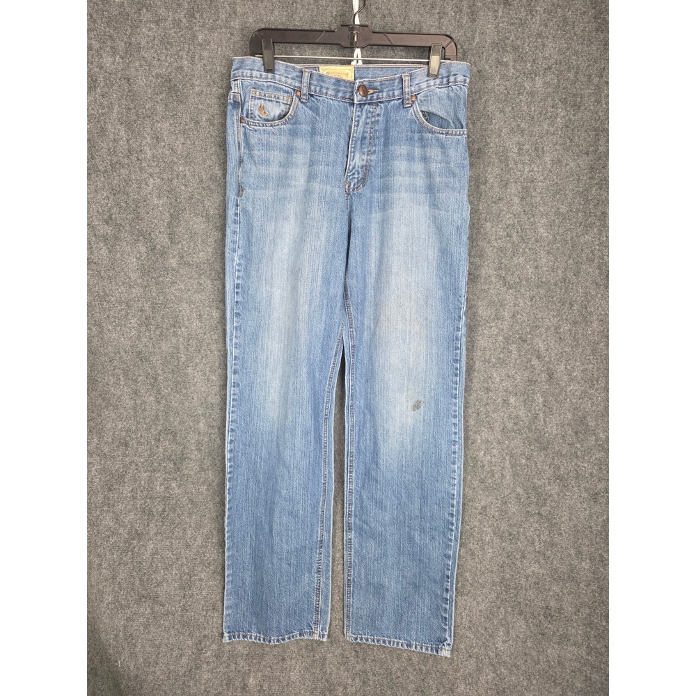 Cody James Riding Jean Women's Blue‎ Denim Jeans Size 33x34 Light Wash Cowgirl